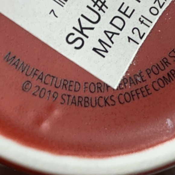 Starbucks Holiday 2019 Christmas Ornament Double Wall Ceramic Tumbler - Picture 8 of 8